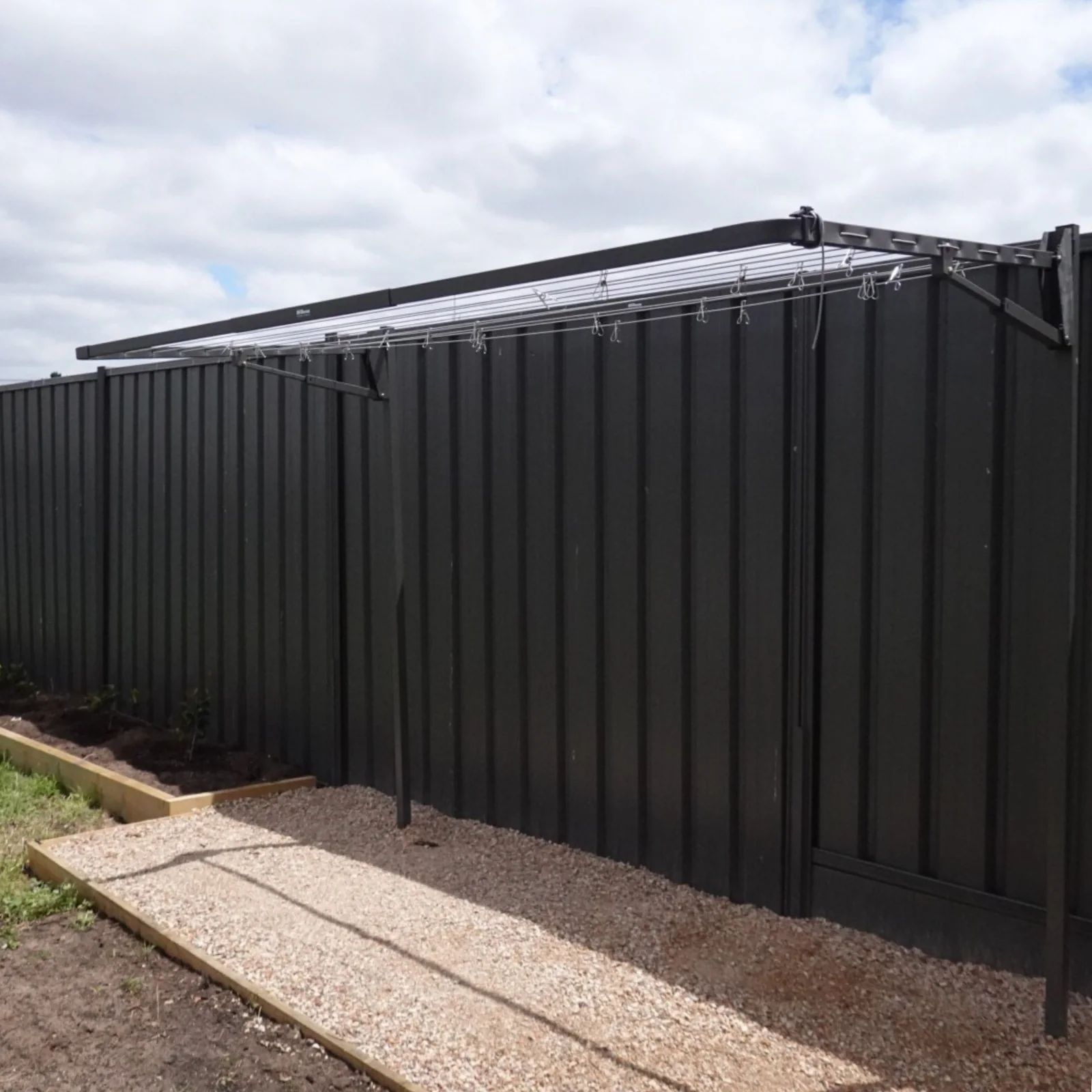 11 Line Folding Ground Mount Clothesline - Small/ Med Family - Image 10