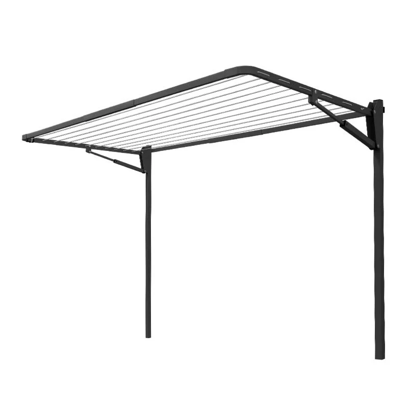 11 Line Folding Ground Mount Clothesline - Small/ Med Family - Image 4