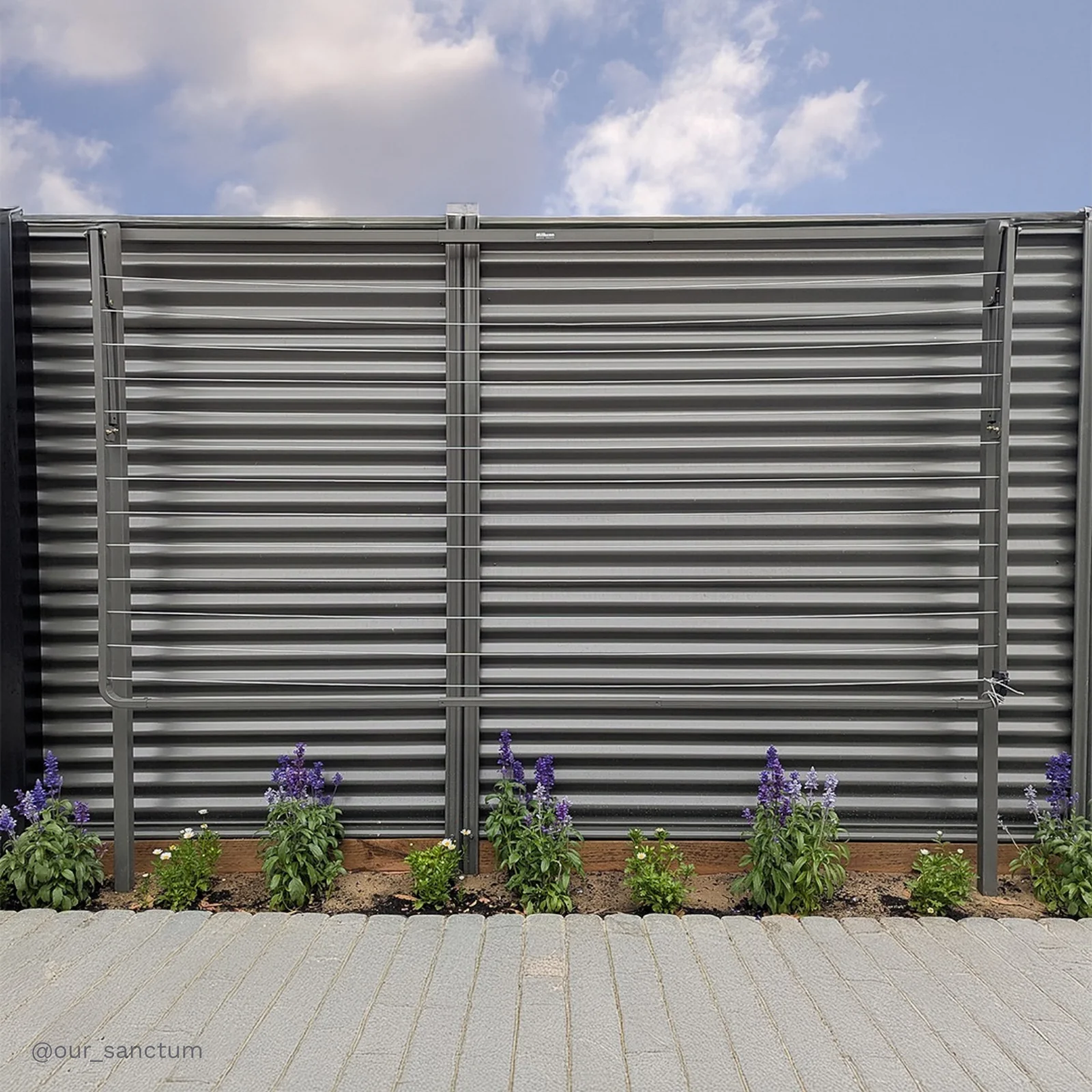 13 Line Folding Ground Mount Clothesline - Med/ Large Family - Image 13