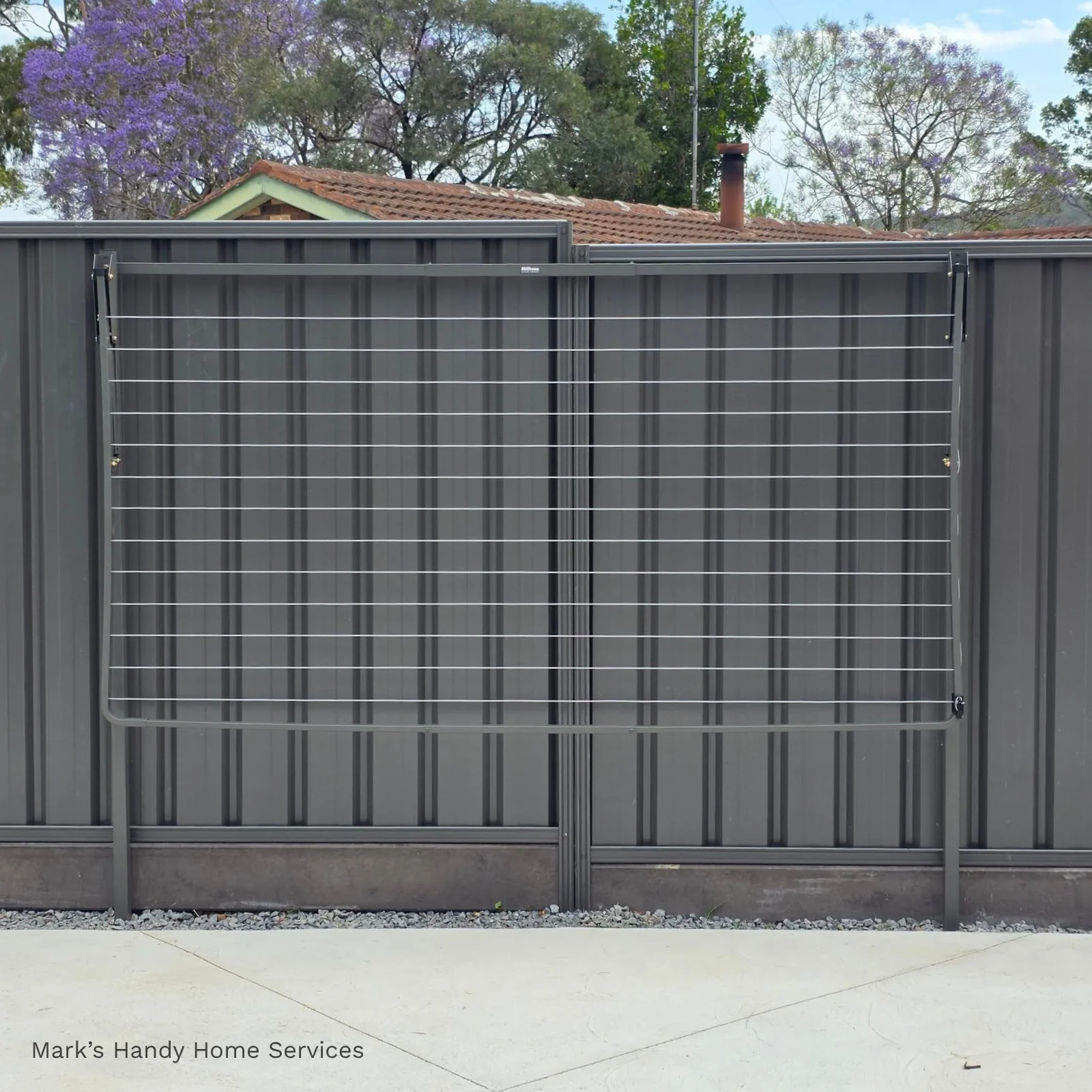 13 Line Folding Ground Mount Clothesline - Med/ Large Family - Image 14