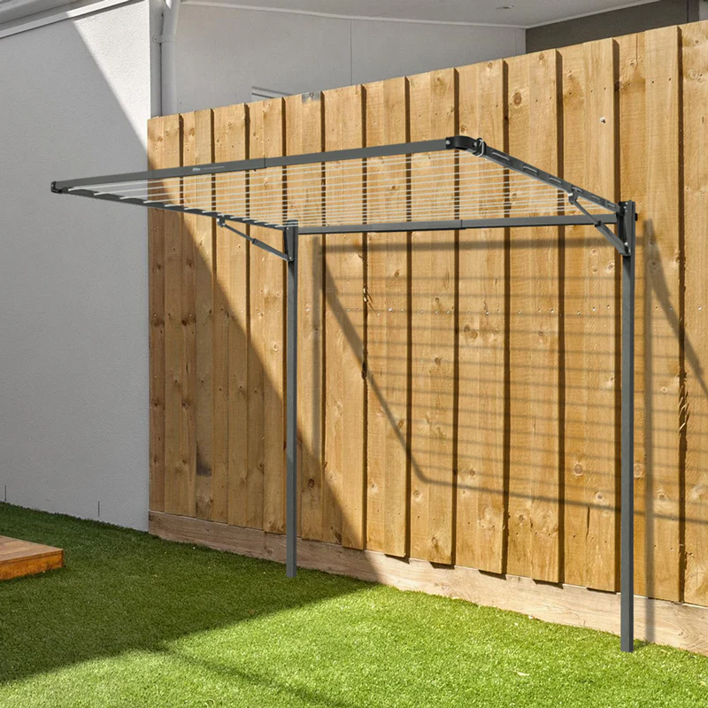 13 Line Folding Ground Mount Clothesline - Med/ Large Family - Image 9