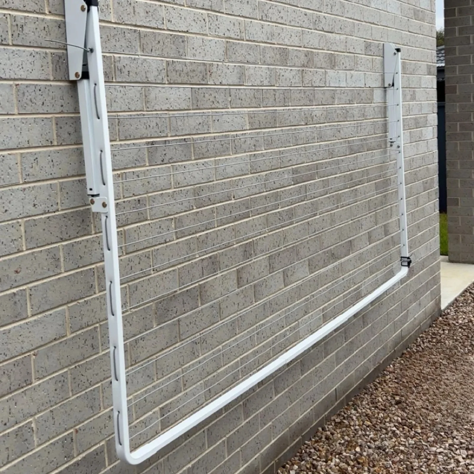 13 Line Folding Wall Mount Clothesline - Med/ Large Family - Image 21