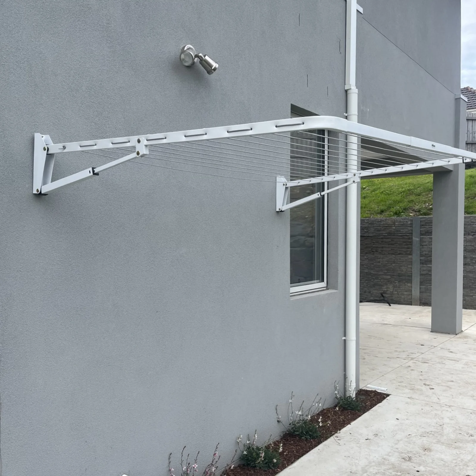 13 Line Folding Wall Mount Clothesline - Med/ Large Family - Image 25