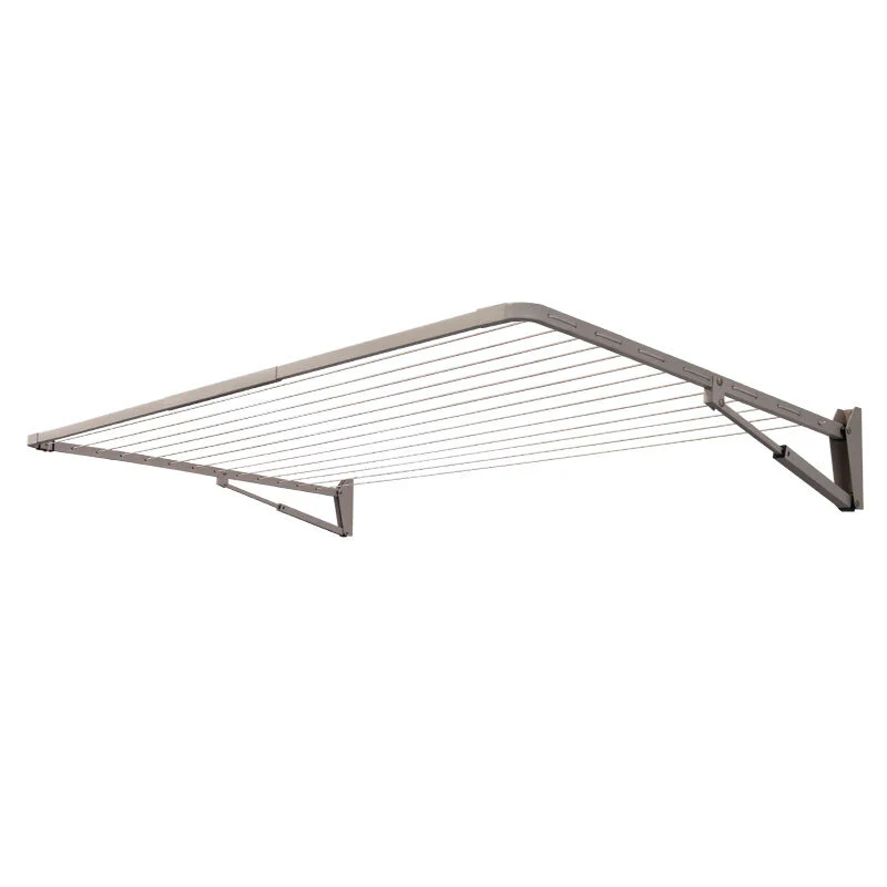 13 Line Folding Wall Mount Clothesline - Med/ Large Family - Image 4