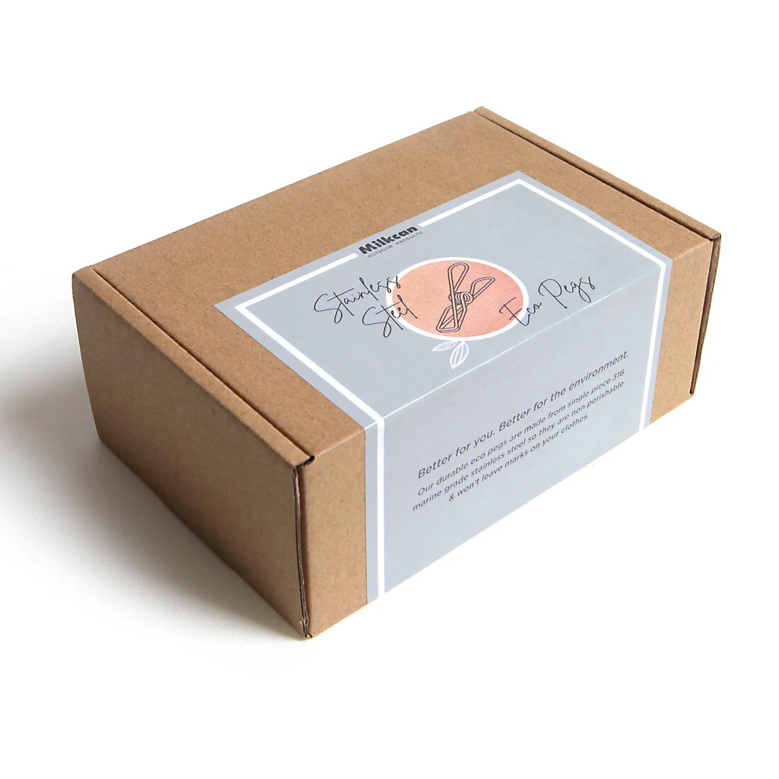 Stainless Steel Eco Pegs - Rose Gold - Image 3