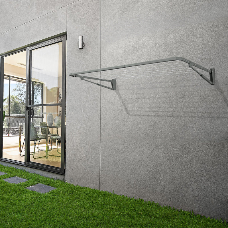 7 Line Folding Wall Mount Clothesline - Couples - Image 11