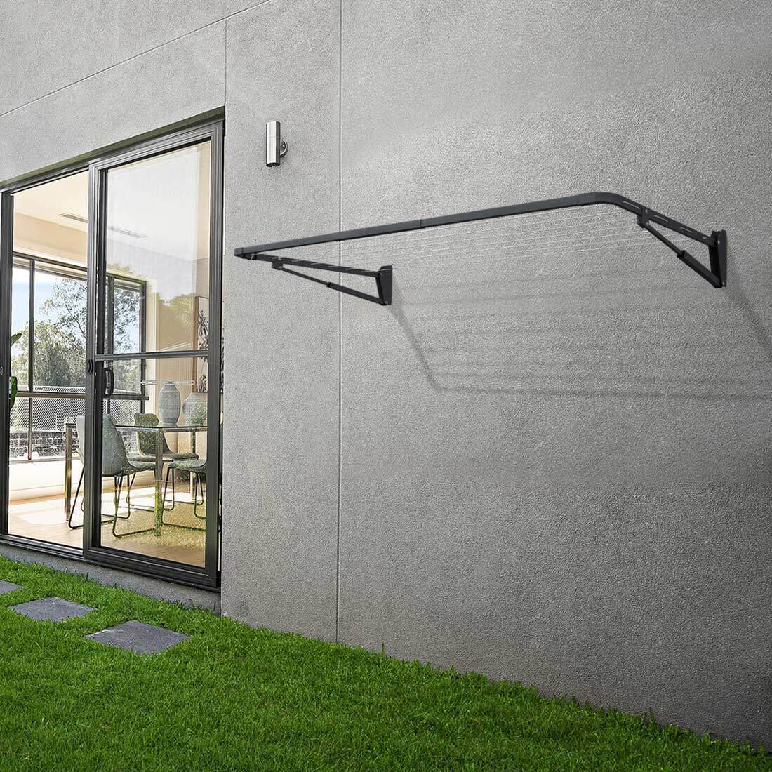 7 Line Folding Wall Mount Clothesline - Couples - Image 9