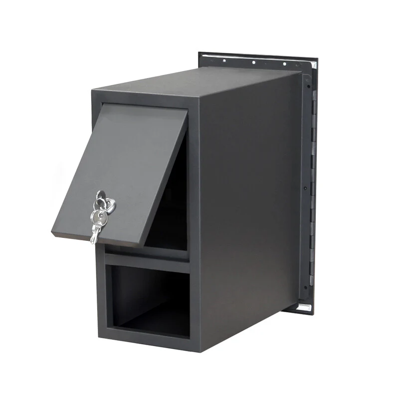 Amalfi Parcel Fence Letterbox - Stainless Steel - Image 5