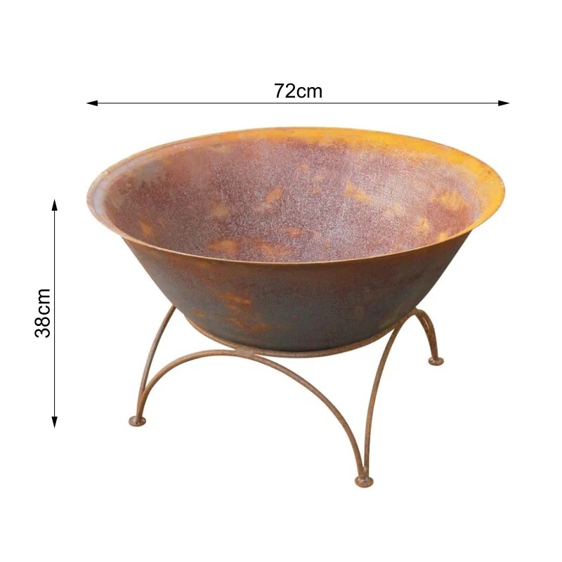 Arizona 70 Rust Fire Pit - Image 5