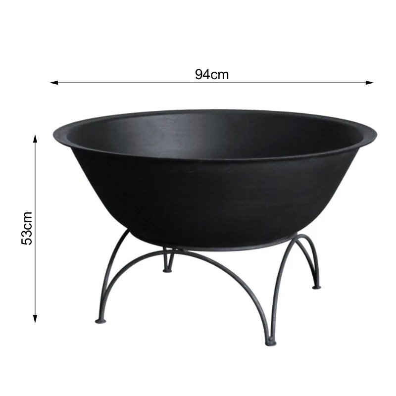 Arizona 90 Black Fire Pit - Image 4