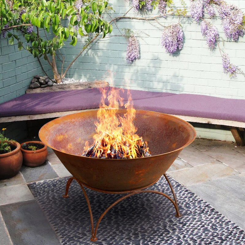Arizona 90 Rust Fire Pit - Image 3