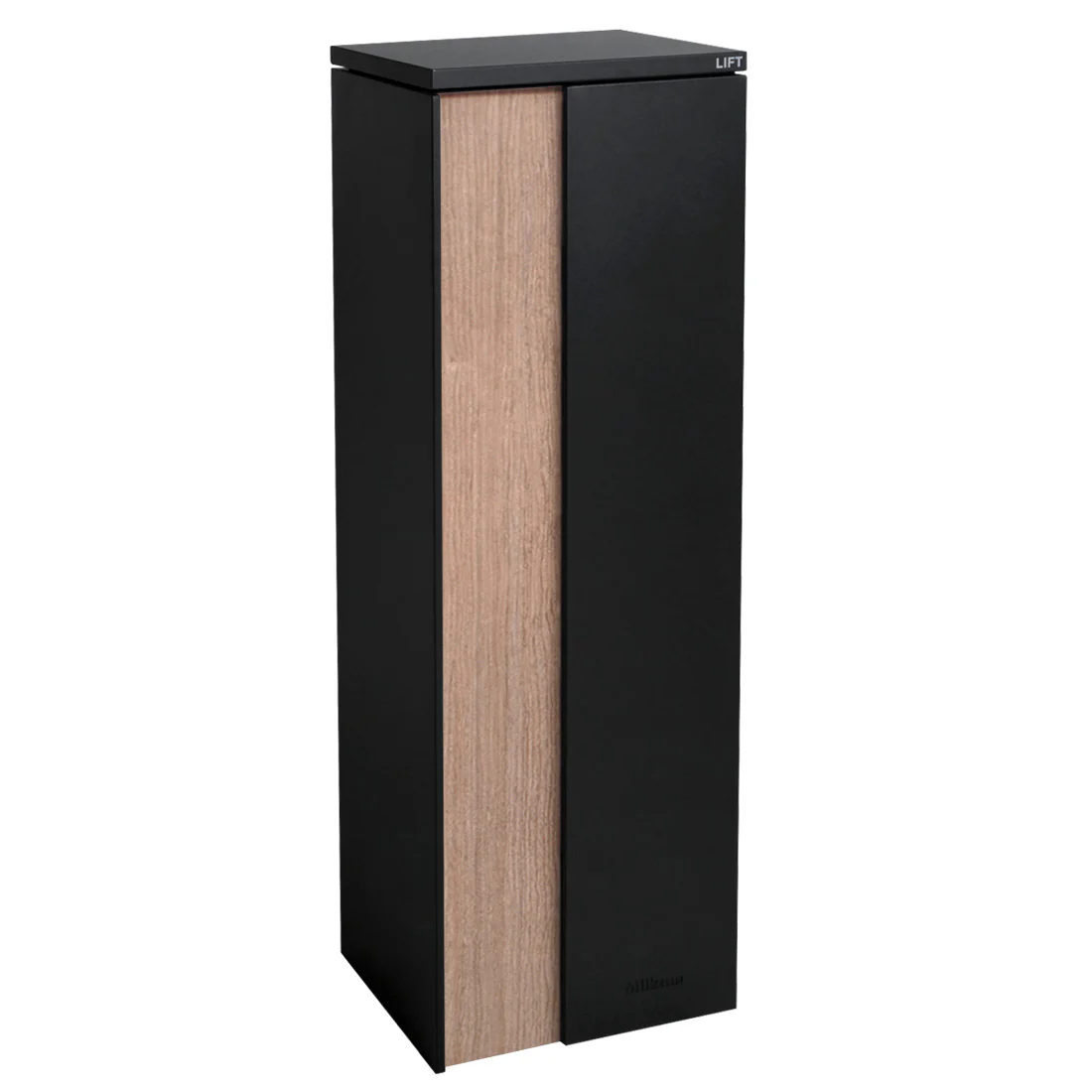 Ascot Parcel Pillar Letterbox - Black - Image 3