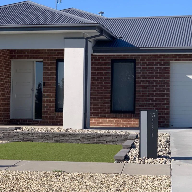 Ascot Parcel Pillar Letterbox - Charcoal - Image 13