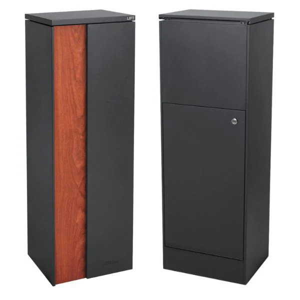 Ascot Parcel Pillar Letterbox - Charcoal - Image 15