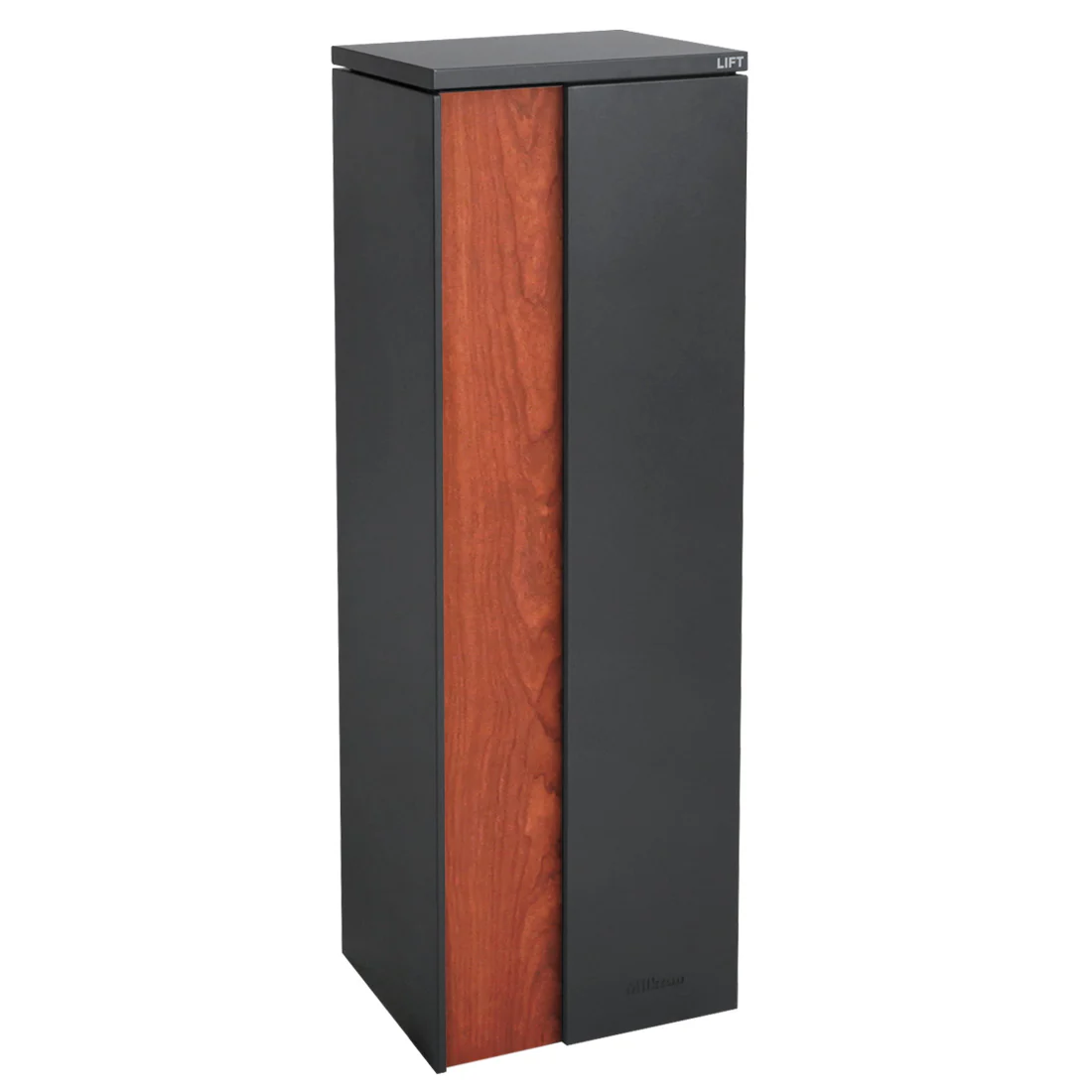 Ascot Parcel Pillar Letterbox - Charcoal - Image 3