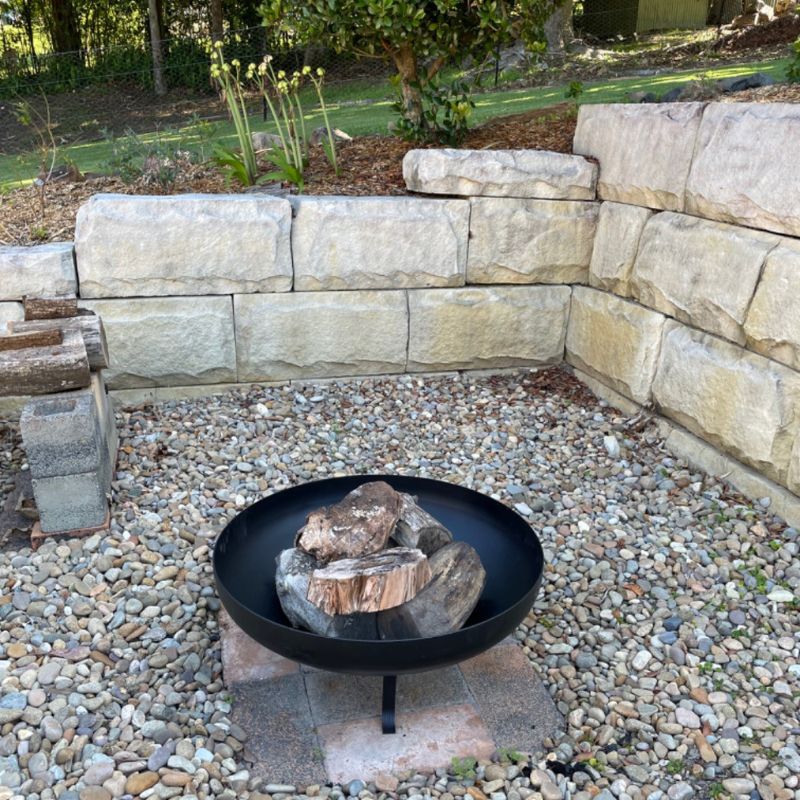 Atacama 80 Black Fire Pit - Image 4