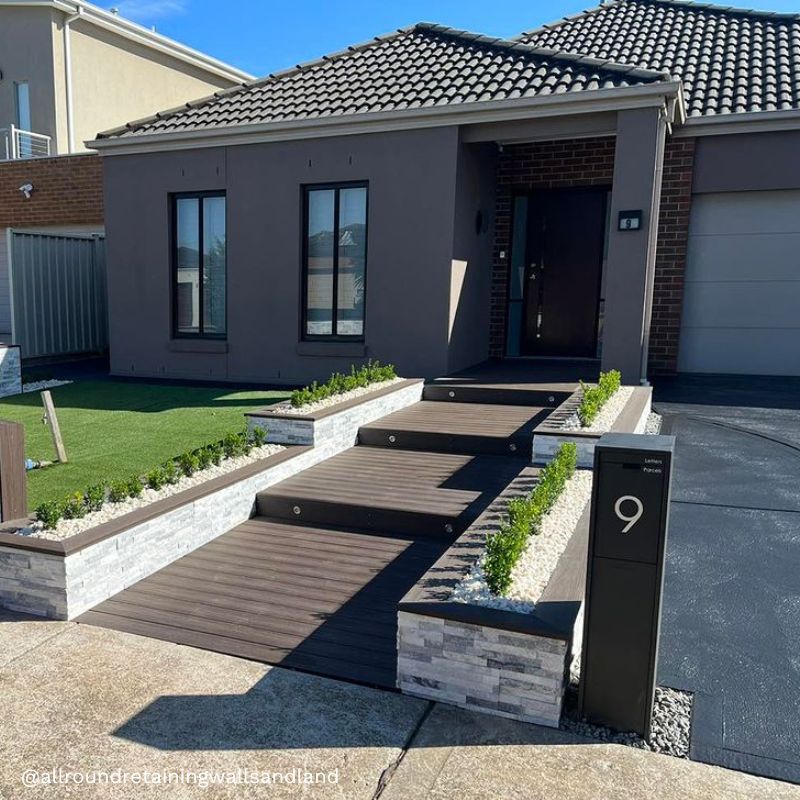 Austin Parcel Pillar Letterbox - Black - Image 6