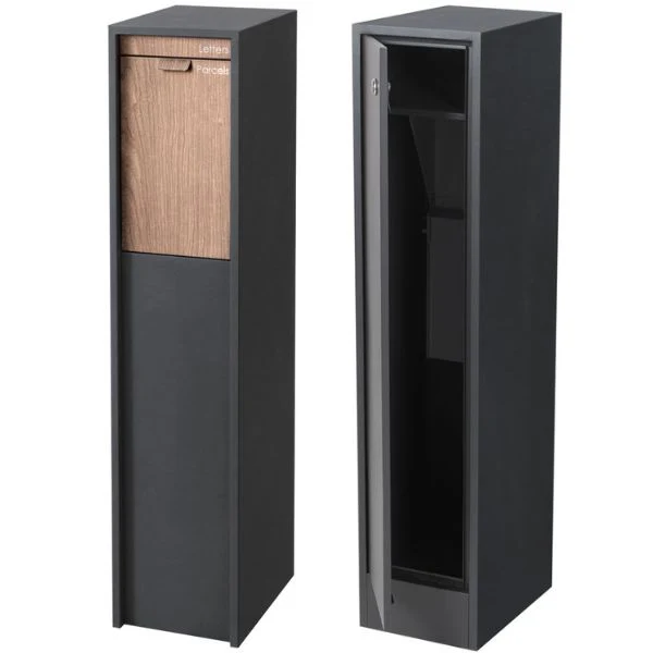 Austin Parcel Pillar Letterbox - Charcoal - Image 17