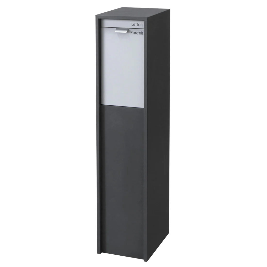 Austin Parcel Pillar Letterbox - Charcoal - Image 19