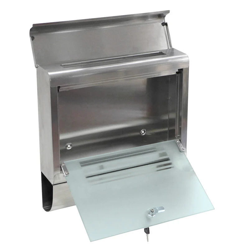 Balmoral Stainless Wall Mount Letterbox - Image 4
