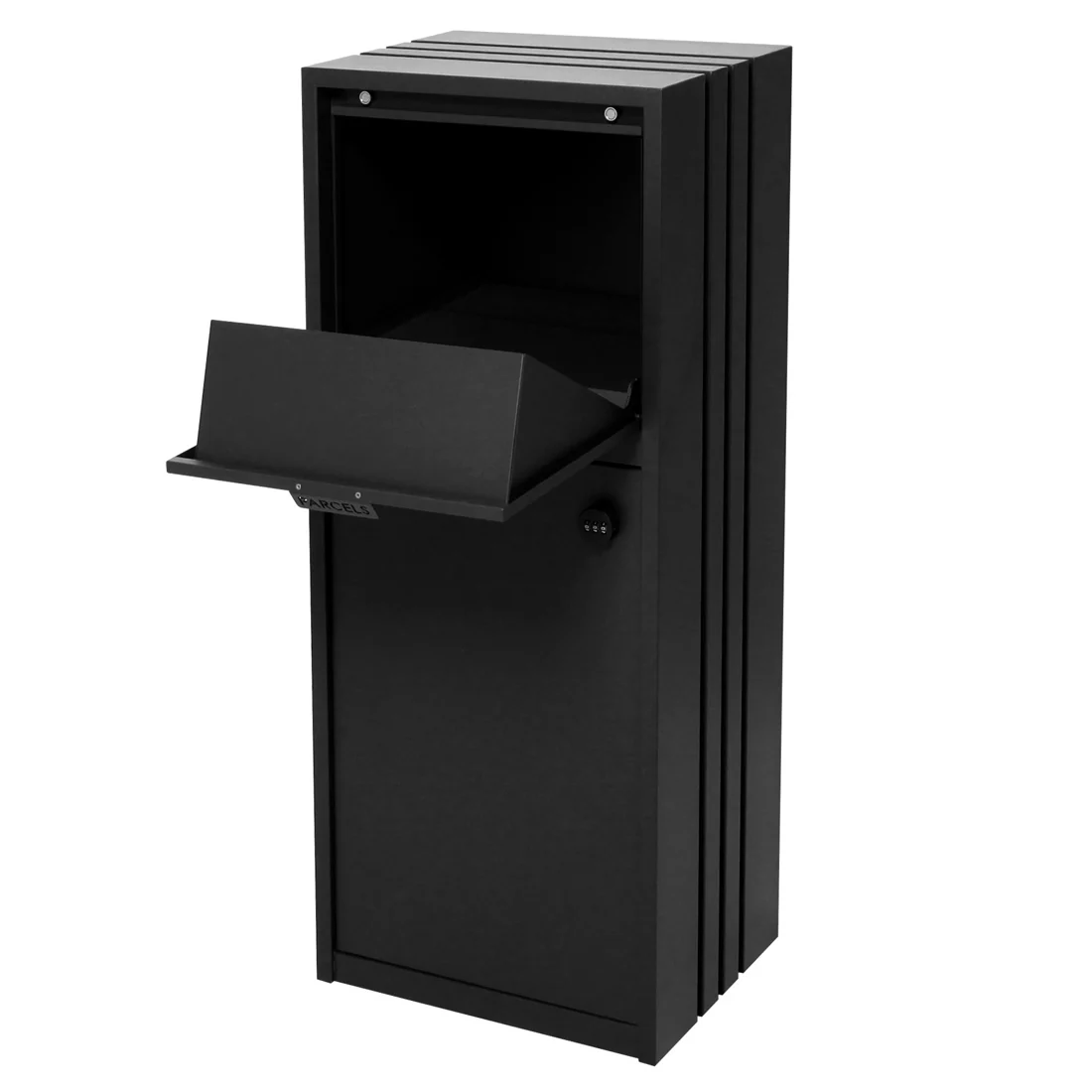 Bondi Parcel Pillar Letterbox - Black - Image 15