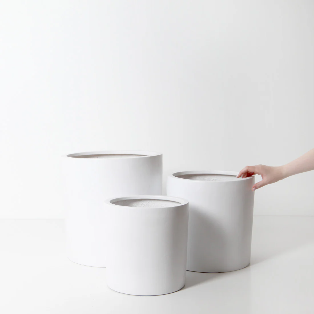 Bondi Plant Pot - White - Image 18