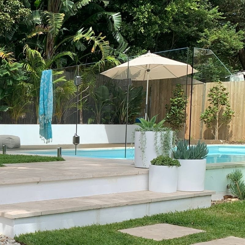 Bondi Plant Pot - White - Image 6