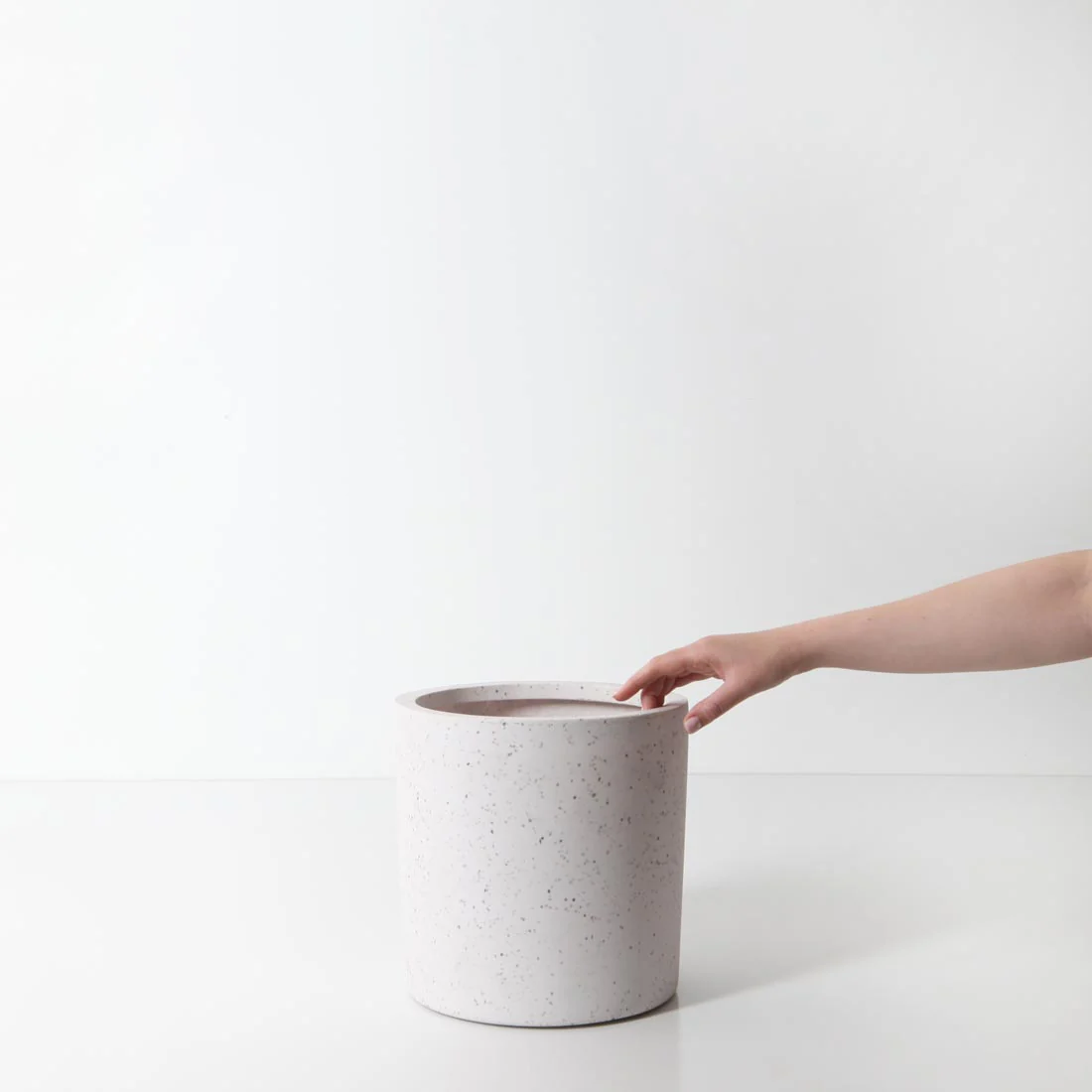 Bondi Plant Pot - White Terrazzo - Image 15