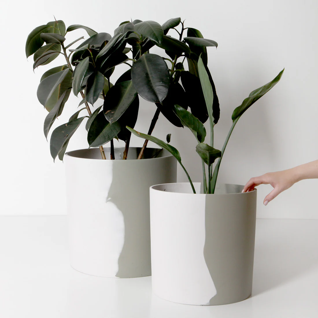 Byron Plant Pot - White Sage - Image 12