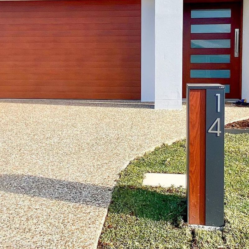 Camden Parcel Pillar Letterbox - Charcoal - Image 12