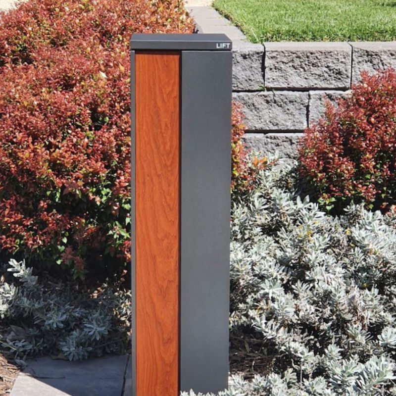 Camden Parcel Pillar Letterbox - Charcoal - Image 14