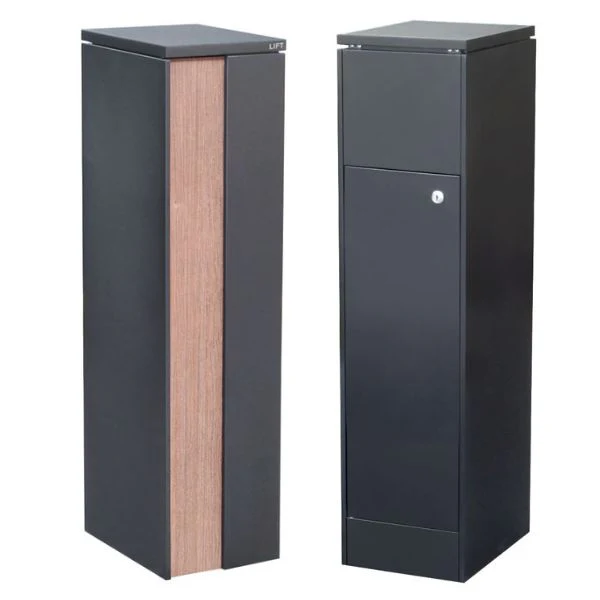 Camden Parcel Pillar Letterbox - Charcoal - Image 21