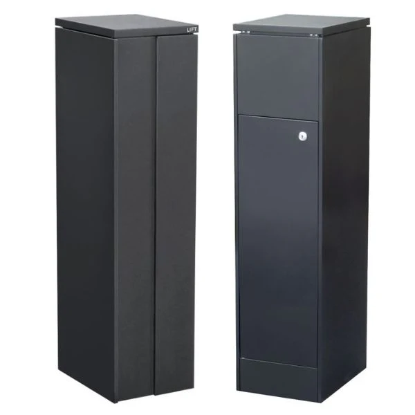 Camden Parcel Pillar Letterbox - Charcoal - Image 24