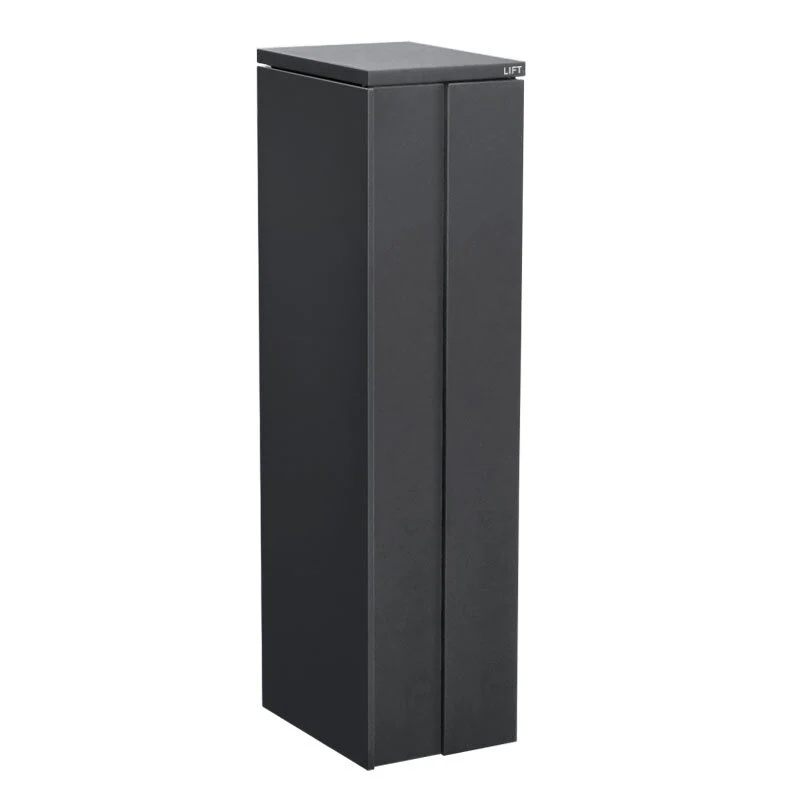 Camden Parcel Pillar Letterbox - Charcoal - Image 4