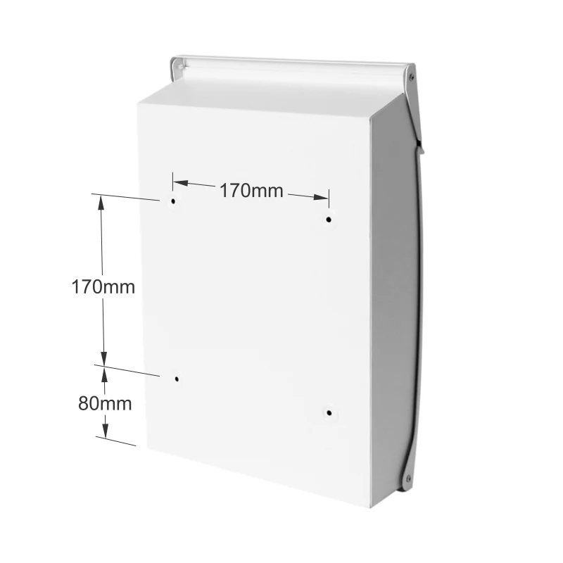 Canterbury Wall Mount Letterbox - Image 11