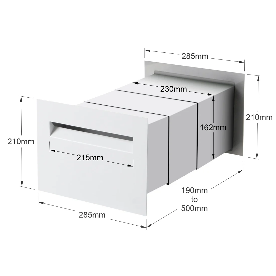 Chelsea Brick Letterbox - Image 10