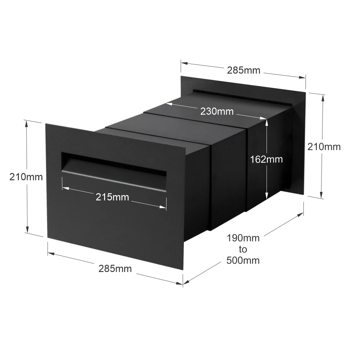 Chelsea Brick Letterbox - Image 9