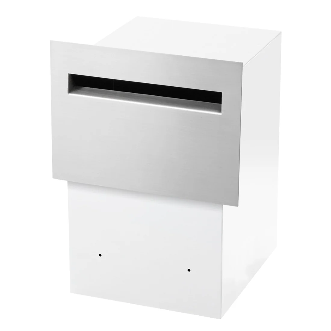 Chelsea Fence Letterbox - Stainless Steel - Image 4