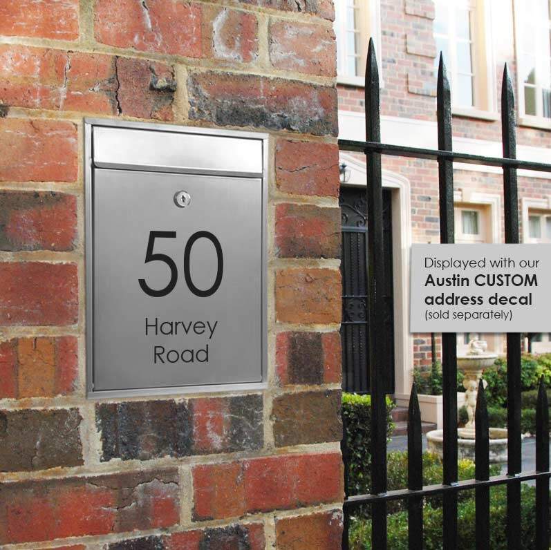 Custom Address Decal Sticker - Narrow - Image 9