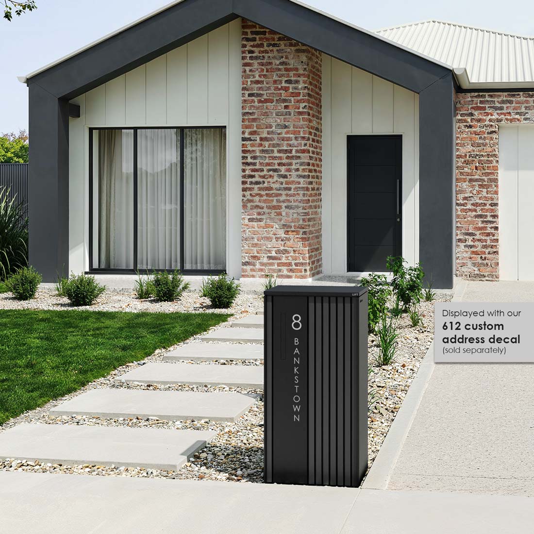 Custom Address Decal Sticker - Vertical - Image 8