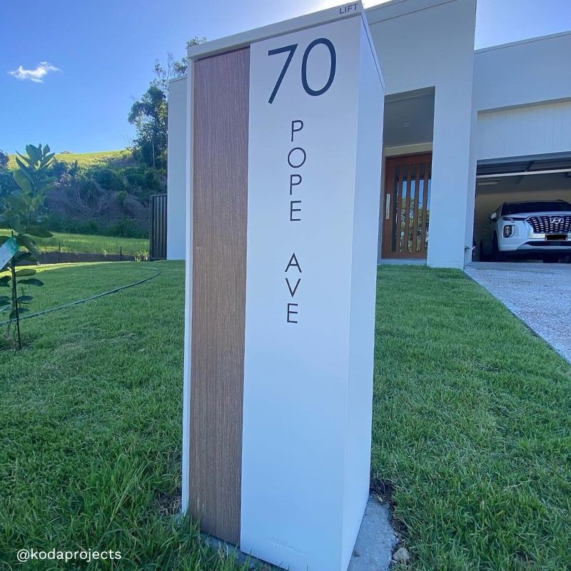 Custom Address Decal Sticker - Vertical Large - Image 11