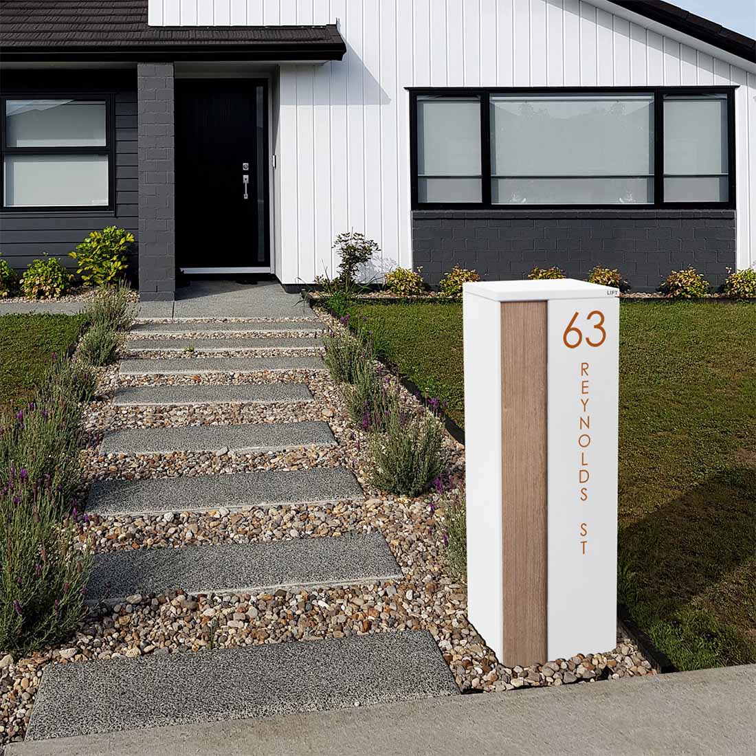 Custom Address Decal Sticker - Vertical Large - Image 7