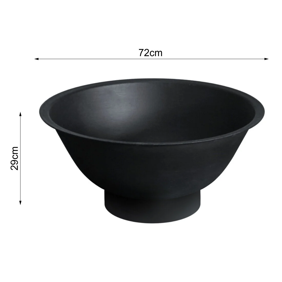 Dakota 70 Black Fire Pit - Image 3