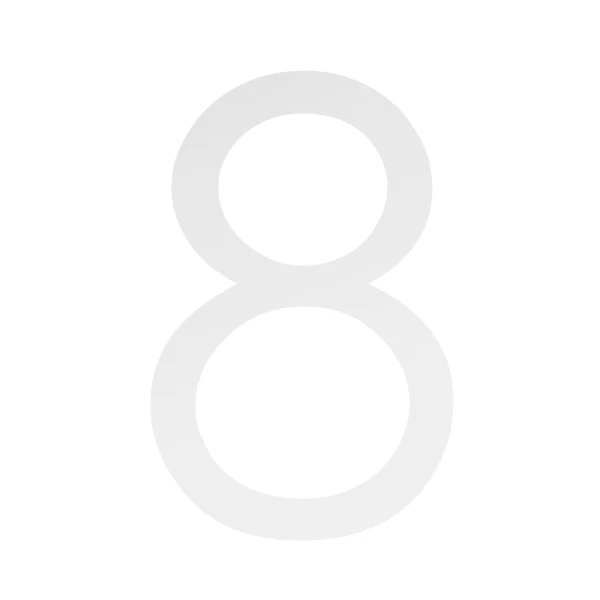 Decal Sticker House Numbers 50mm - Reflective - Image 10