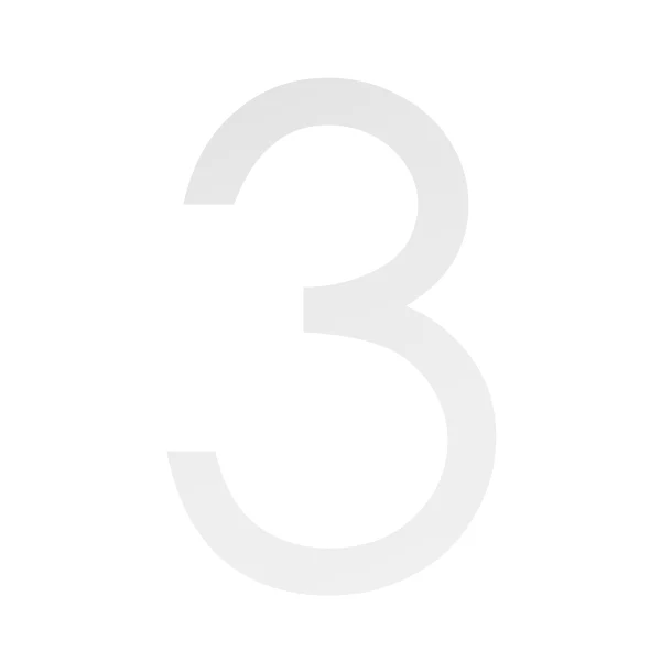 Decal Sticker House Numbers 50mm - Reflective - Image 5