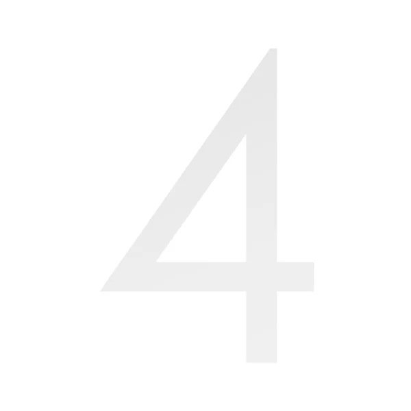 Decal Sticker House Numbers 50mm - Reflective - Image 6