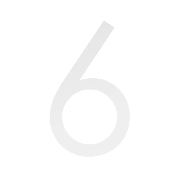 Decal Sticker House Numbers 50mm - Reflective - Image 8