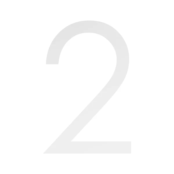 Decal Sticker House Numbers 75mm - Reflective - Image 20