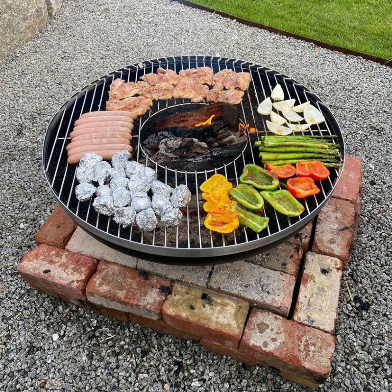 Fire Pit Stainless Steel Grill 100 - Image 6