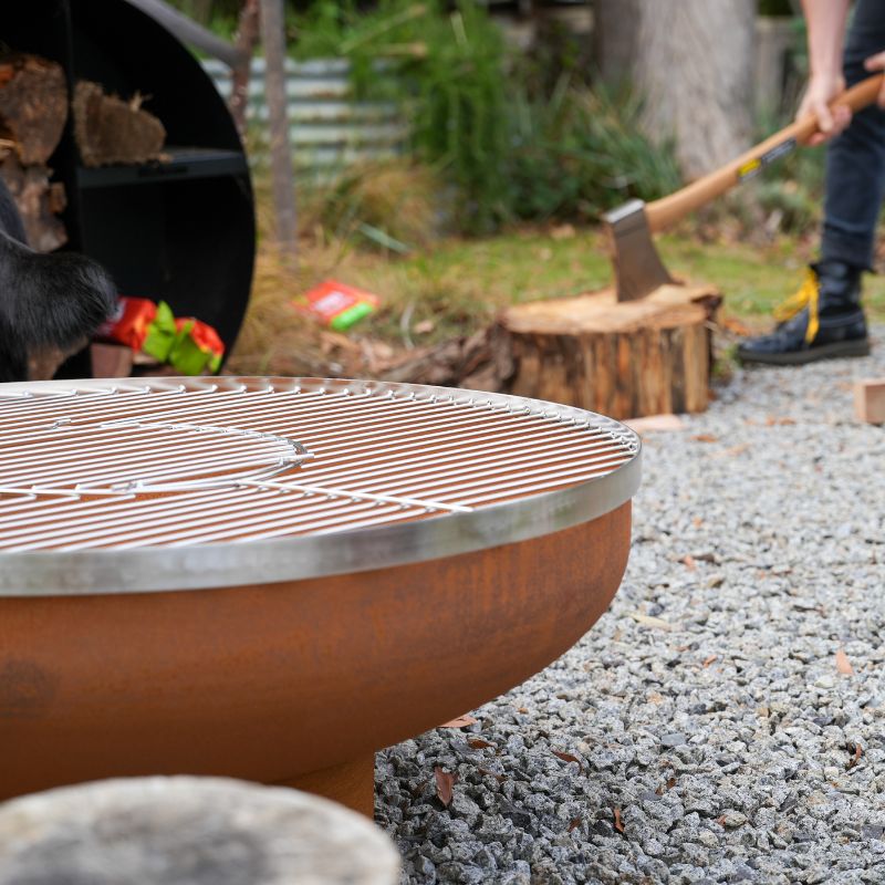 Fire Pit Stainless Steel Grill 90 - Image 11